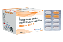 	top pharma franchise products in gujarat	Dianthus-GM 0.2 Tablets.png	